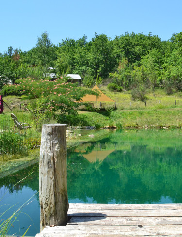 Le Camp Natural Swimming Pool